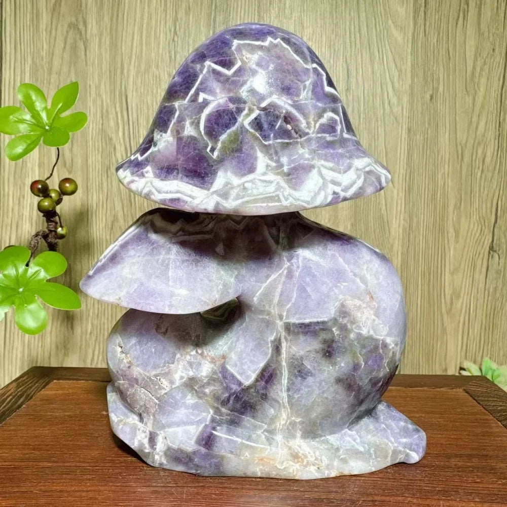 Purple Dream Amethyst Mushroom-ToShay.org
