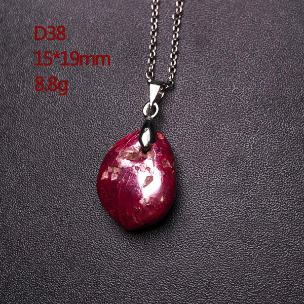 Red Cinnabar Pendant-ToShay.org