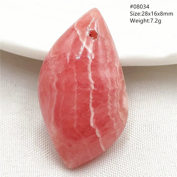 Red Rhodochrosite Pendant-ToShay.org