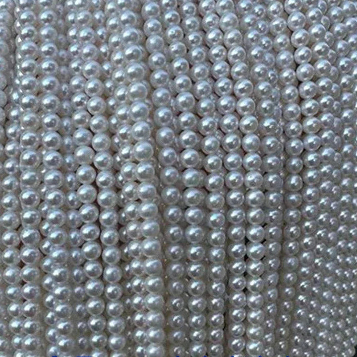 White Pearl Beads-ToShay.org