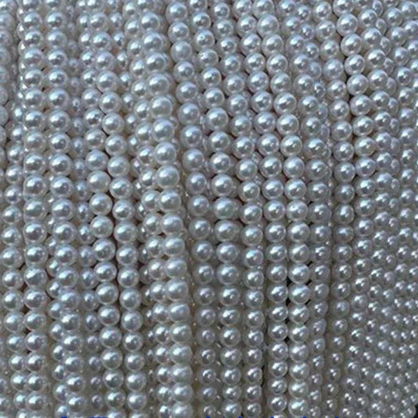 White Pearl Beads-ToShay.org