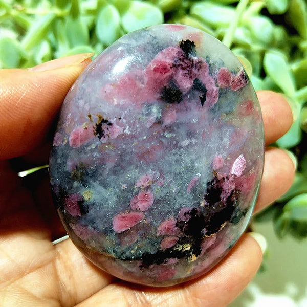 Pink Rose Snowflake Stone-ToShay.org