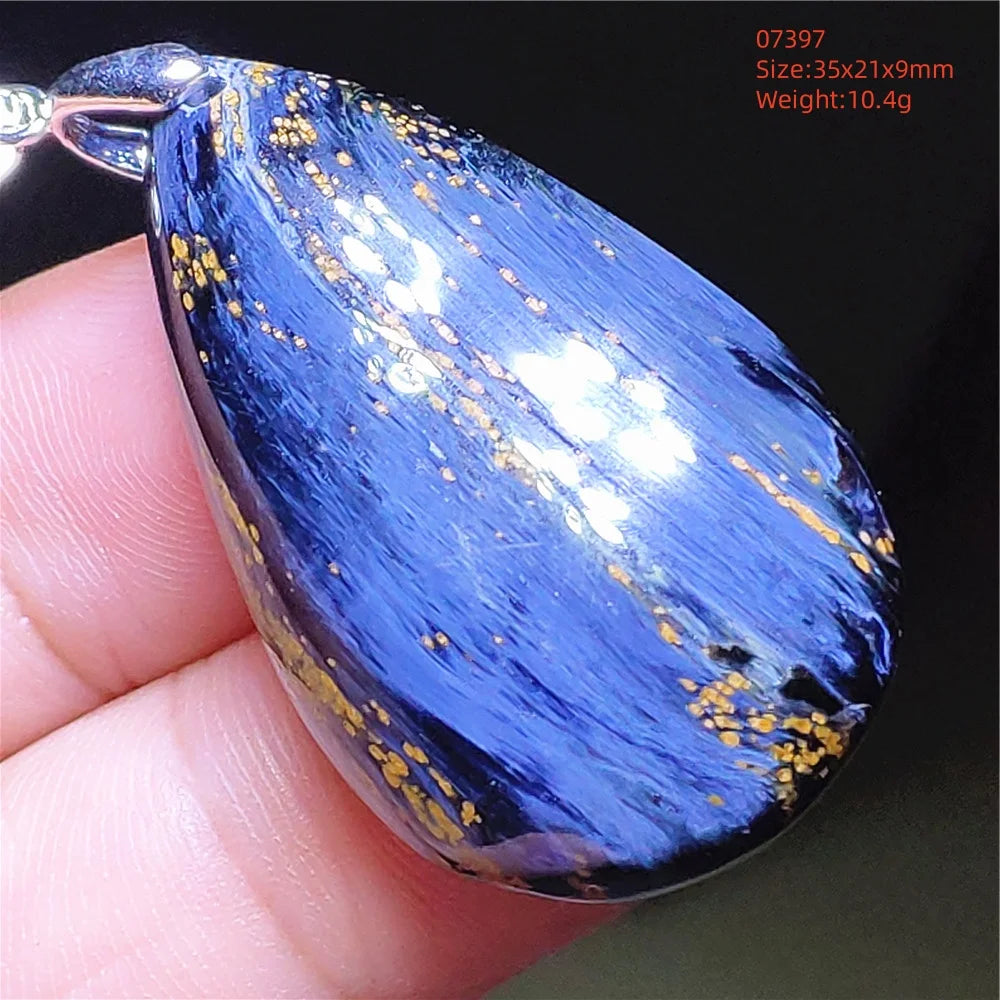 Blue Pietersite Pendant-ToShay.org