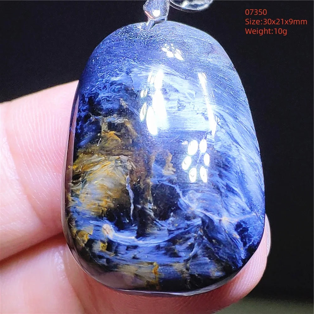 Blue Pietersite Pendant-ToShay.org