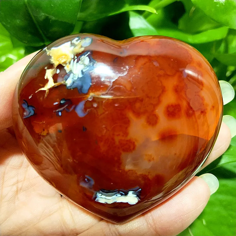 Red Agate Heart-ToShay.org