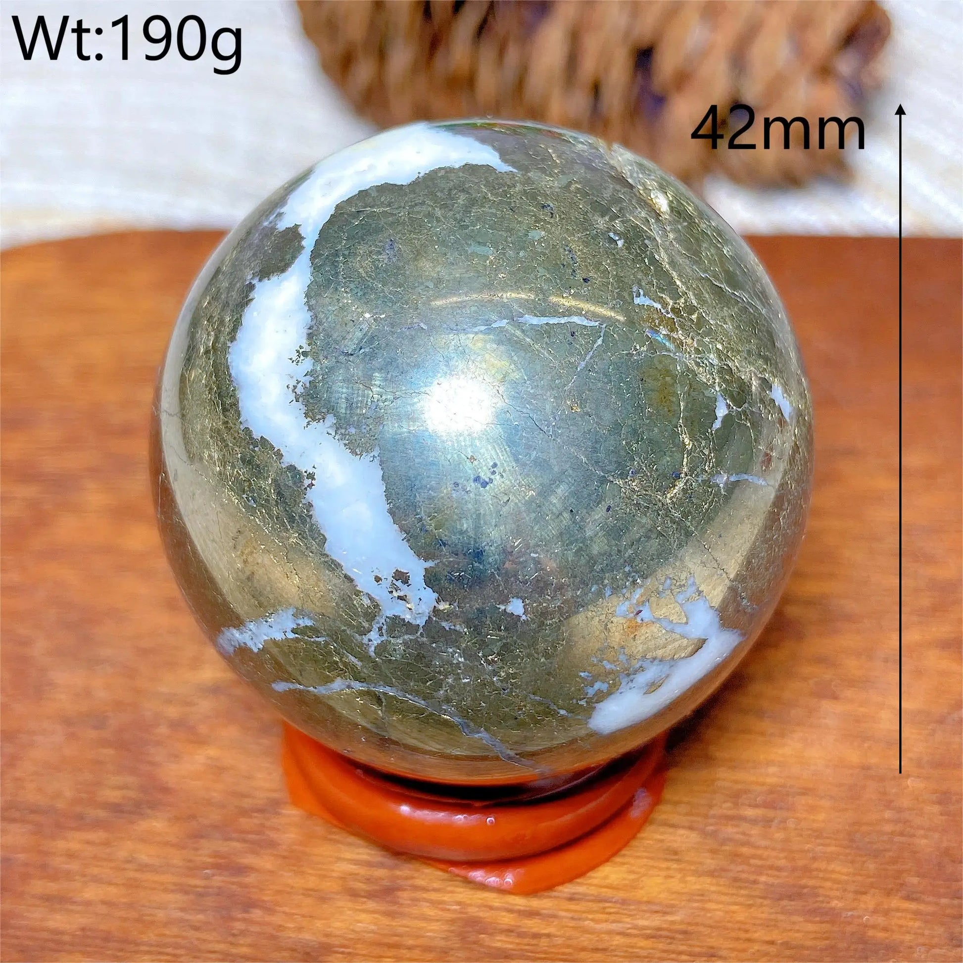 Gold Pyrite Ball-ToShay.org