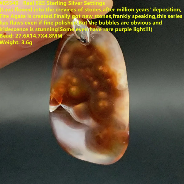 Red Fire Agate Pendants-ToShay.org