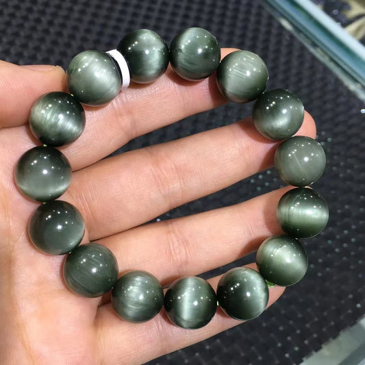 Green Rutilated Quartz Bracelet-ToShay.org