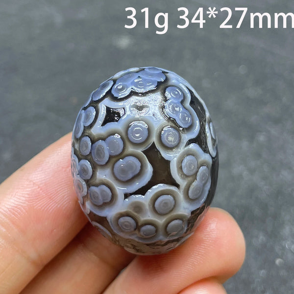 Blue Sardonyx Gobi Eye-ToShay.org
