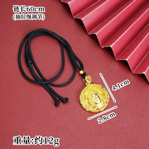 Gold Tathagata Pendant-ToShay.org