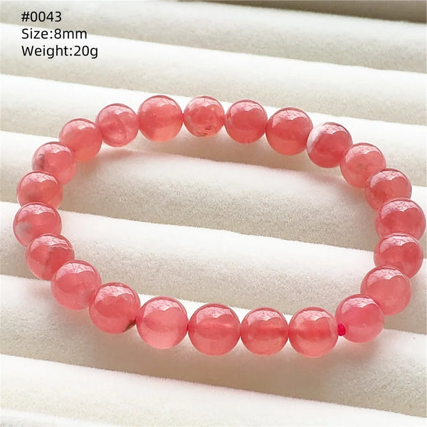 Pink Rhodochrosite Bracelet-ToShay.org