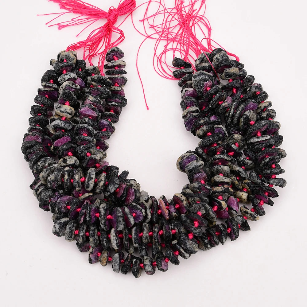 Red Ruby Rough Beads-ToShay.org