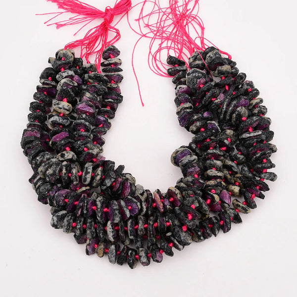 Red Ruby Rough Beads-ToShay.org