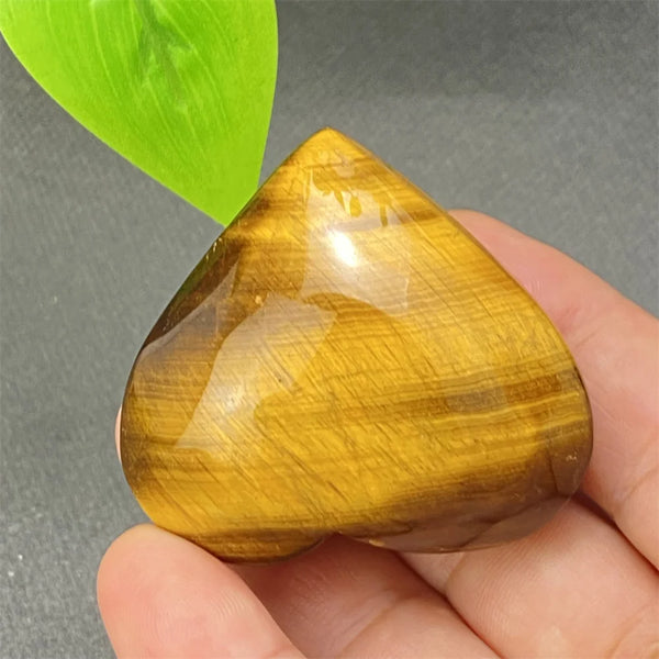 Yellow Tiger Eye Heart-ToShay.org