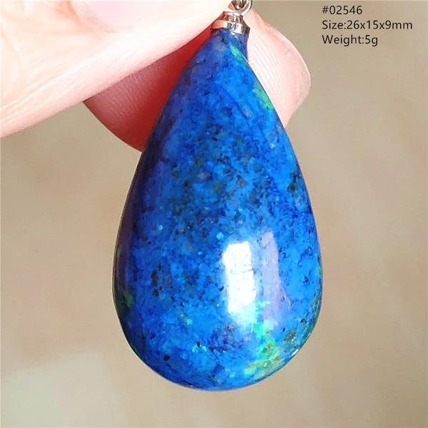 Blue Azurite Pendant-ToShay.org