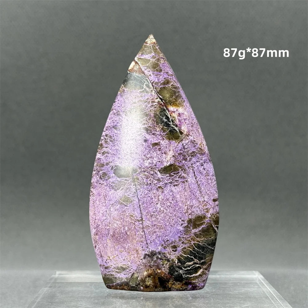 Purple Stone Torch-ToShay.org