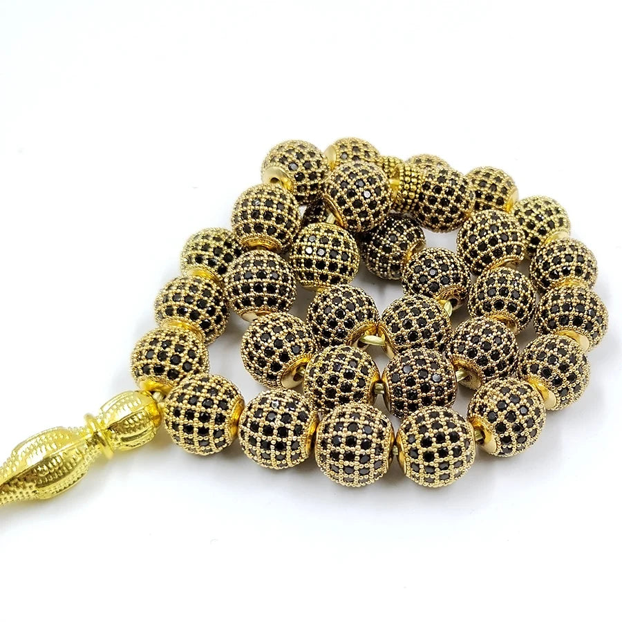 Copper Zircon Beads Tasbih-ToShay.org