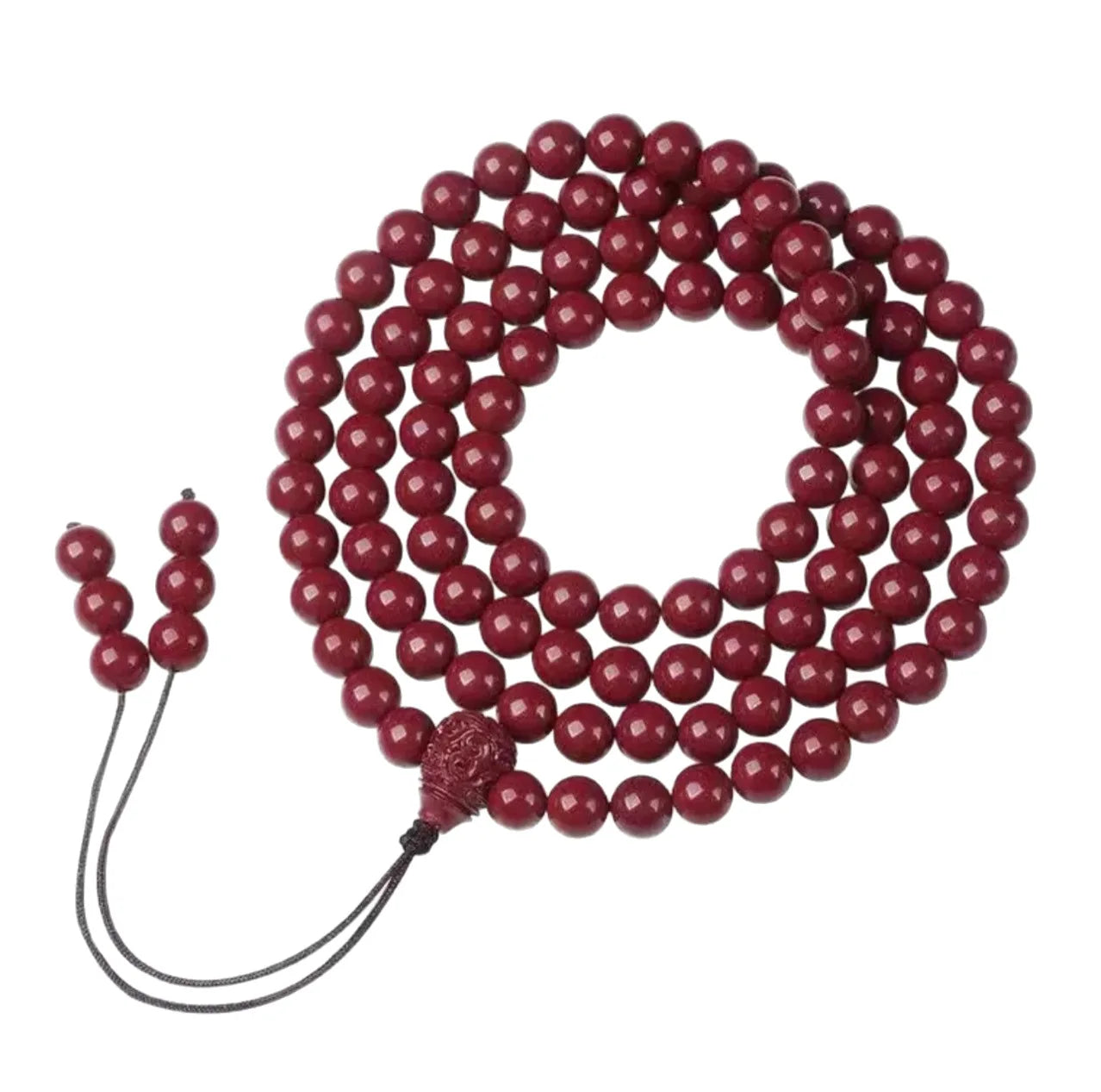 Red Sandalwood Prayer Beads-ToShay.org