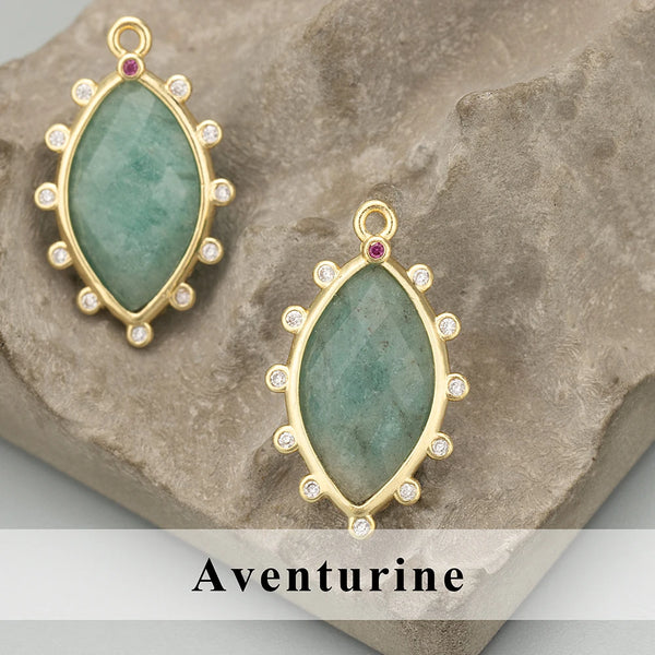 Mixed Crystal Eye Charms-ToShay.org