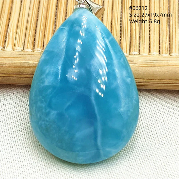 Blue Larimar Pendant-ToShay.org