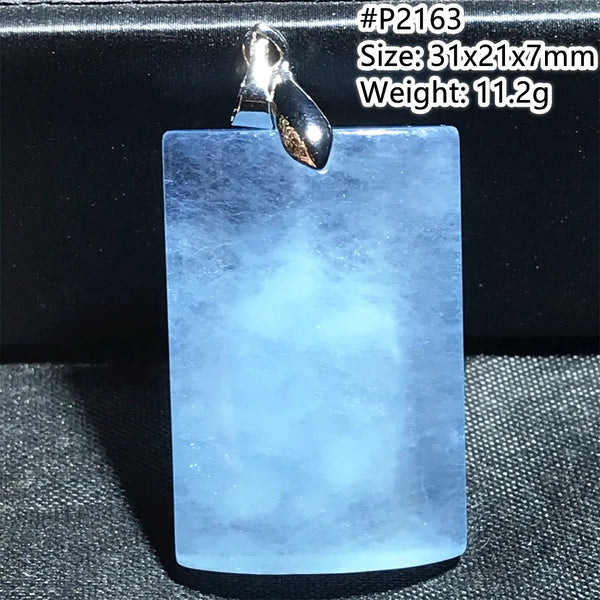 Blue Aquamarine Pendent-ToShay.org