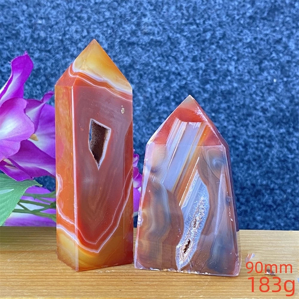 Red Lace Agate Point-ToShay.org