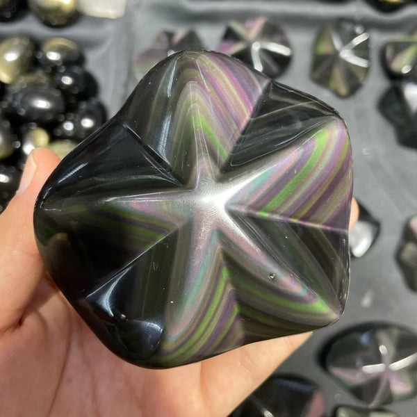 Rainbow Obsidian Star-ToShay.org