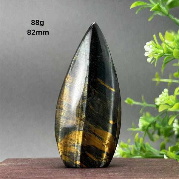Blue Tiger Eye Stone Torch-ToShay.org