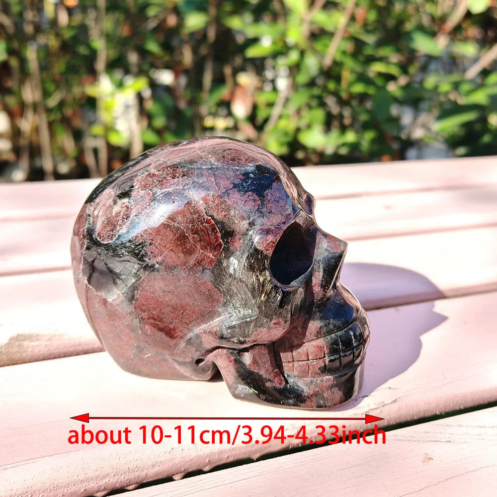 Red Garnet Skull-ToShay.org
