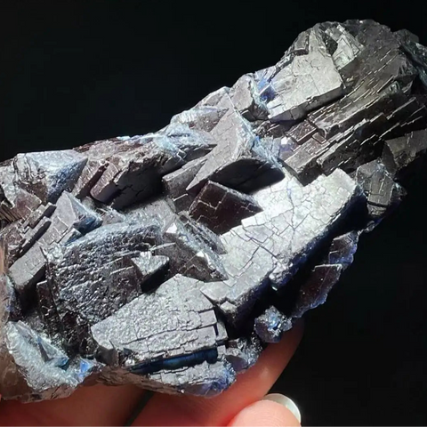 Black Rose Fluorite Crystal-ToShay.org