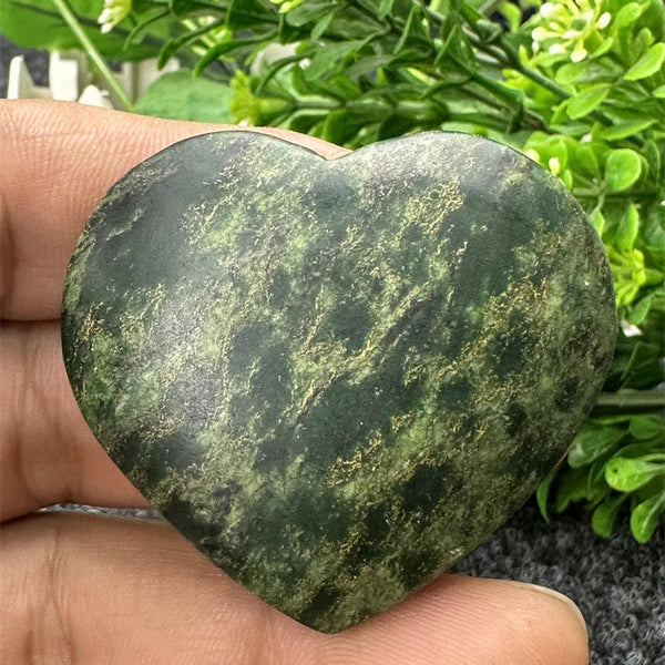 Green Emerald Stone Heart-ToShay.org