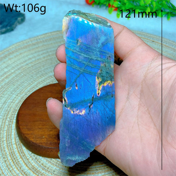 Purple Labradorite Slice-ToShay.org