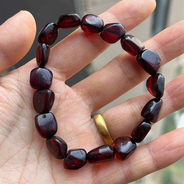 Yellow Amber Bracelet-ToShay.org