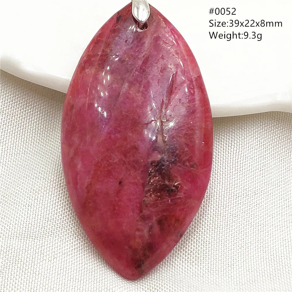 Red Rose Rhodonite Pendant-ToShay.org