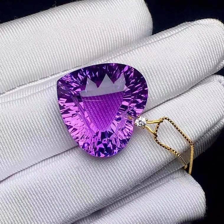 Purple Amethyst Quartz Pendant-ToShay.org