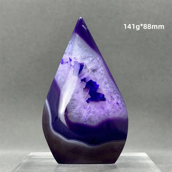 Purple Agate Torch-ToShay.org