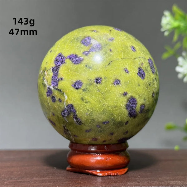 Green Atlantis Mineral Ball-ToShay.org