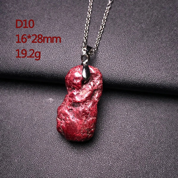 Red Cinnabar Pendant-ToShay.org