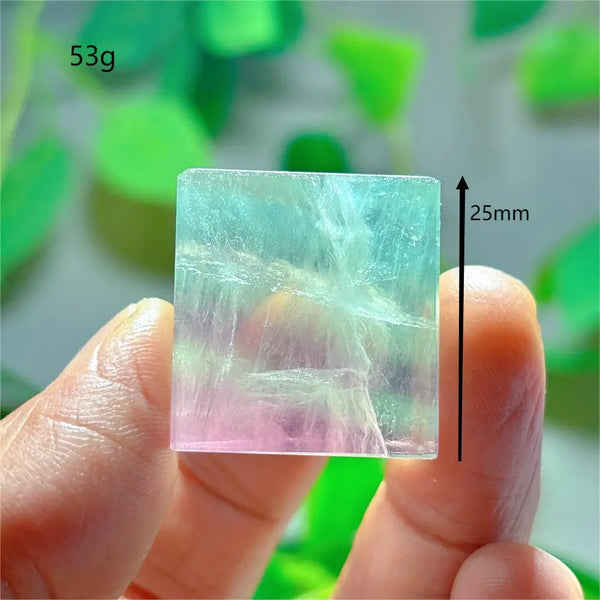 Purple Fluorite Crystal Square-ToShay.org