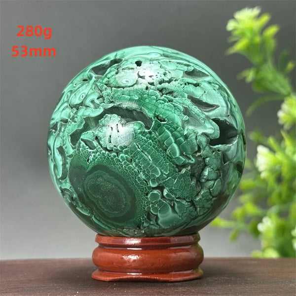 Green Malachite Ball-ToShay.org