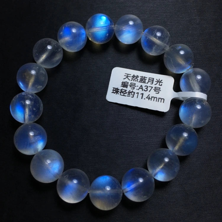 Blue Light Moonstone Bracelet-ToShay.org