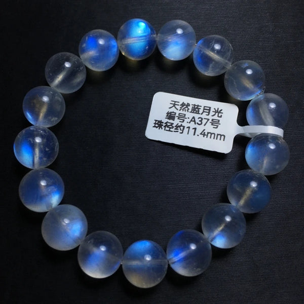 Blue Light Moonstone Bracelet-ToShay.org