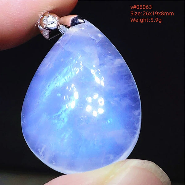 Blue Light Moonstone Pendant-ToShay.org