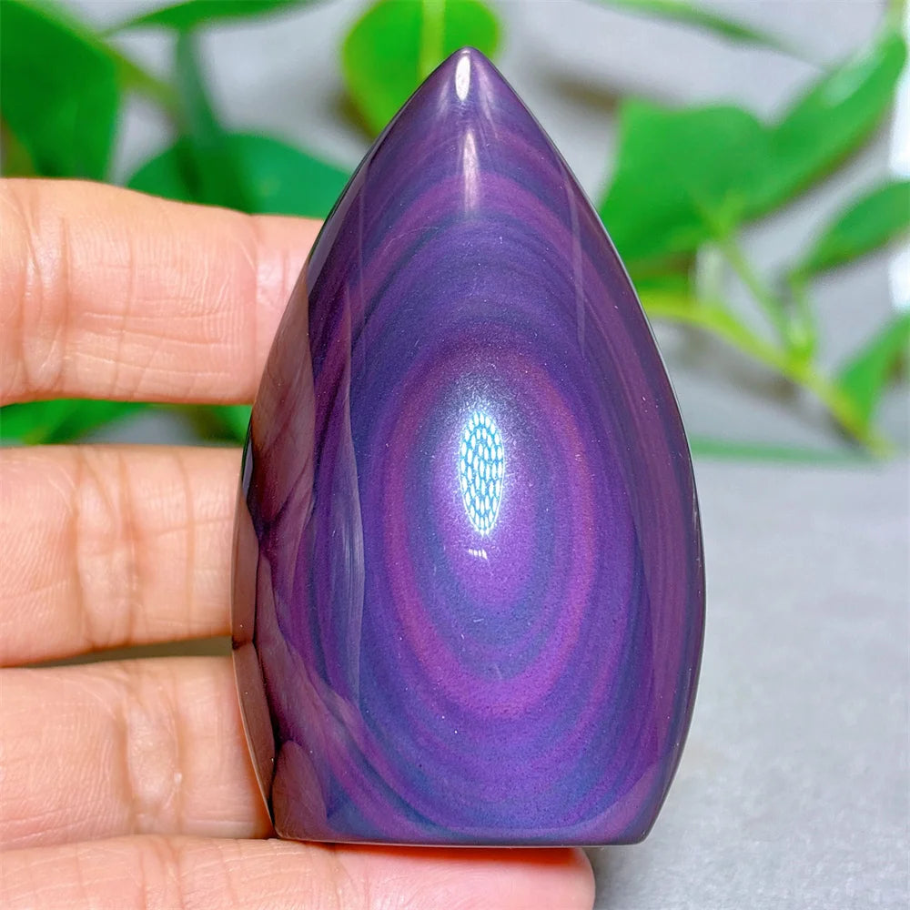 Rainbow Obsidian Torch-ToShay.org
