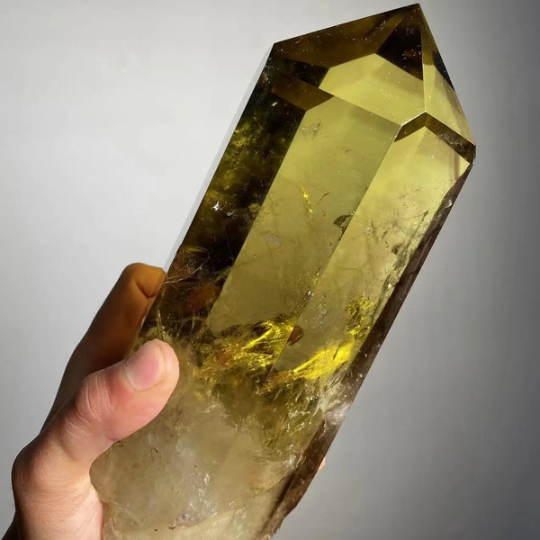 Yellow Lemon Crystal Point-ToShay.org