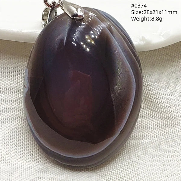 Black Agate Pendant-ToShay.org