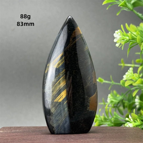 Blue Tiger Eye Stone Torch-ToShay.org