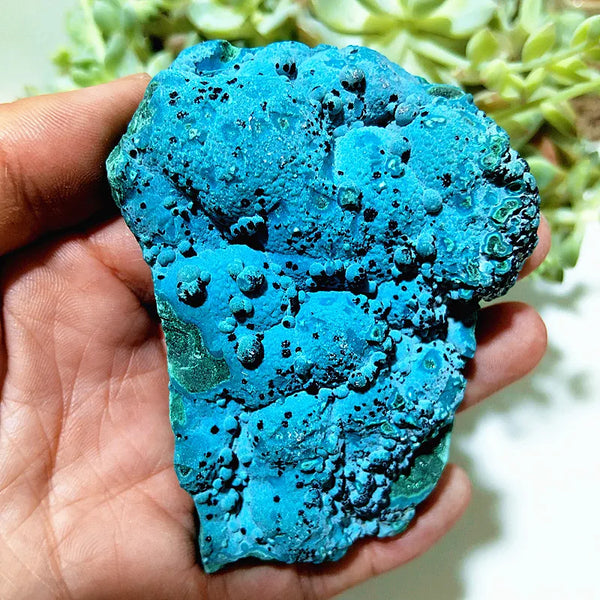Blue Chrysocolla Crystal-ToShay.org