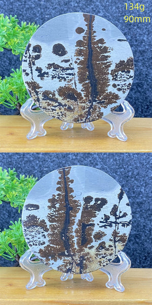 Blue Landscape Painting Slices-ToShay.org