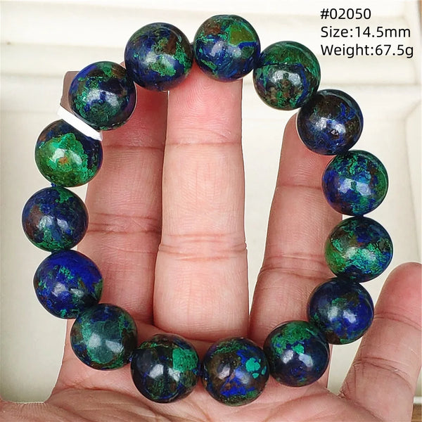 Blue Malachite Azurite Bracelet-ToShay.org